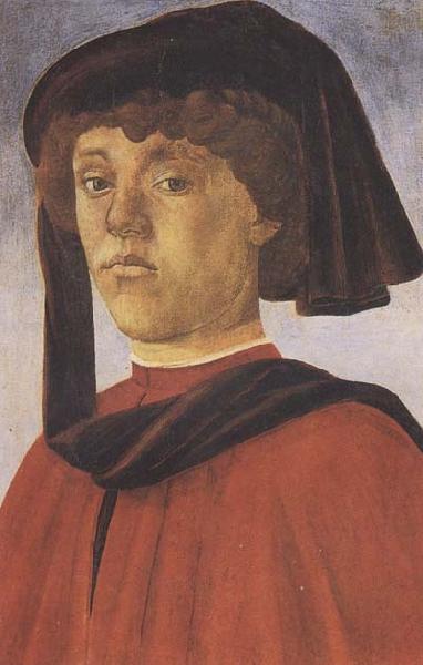 Sandro Botticelli Portrait of a Young Man Germany oil painting art
